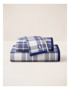 Rae Towel in Blue Check