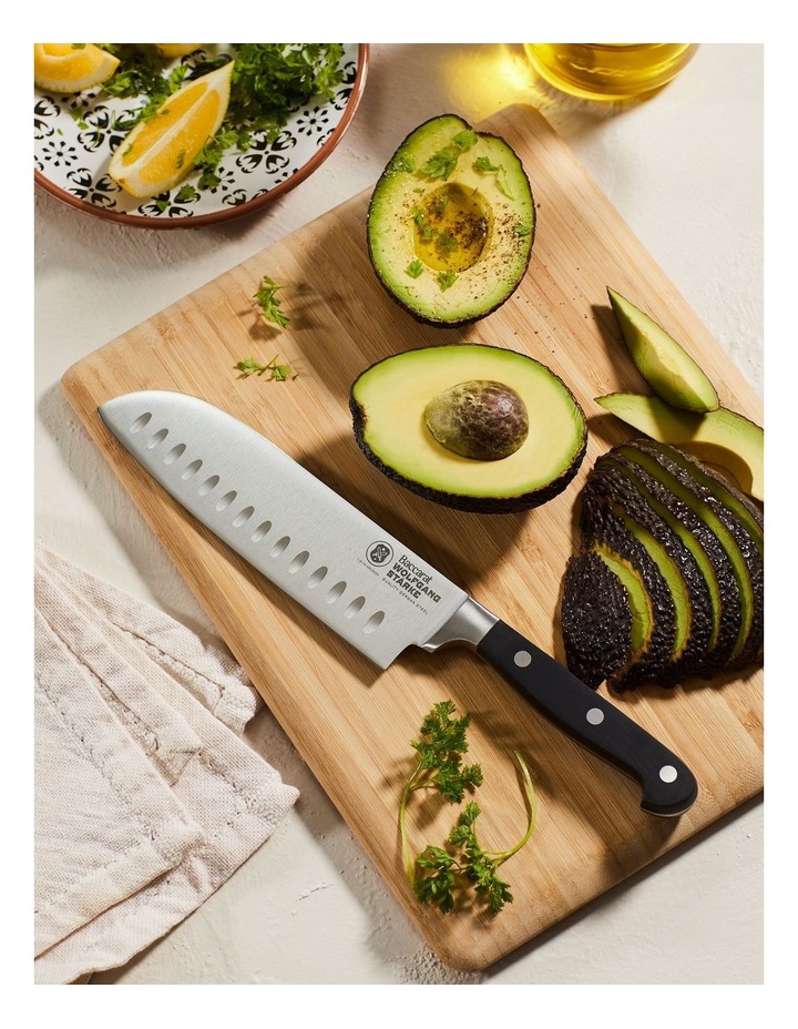 Baccarat Wolfgang Starke Santoku Knife 18cm in Silver image 2