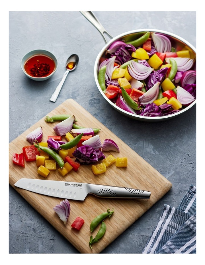 Baccarat iD3 Santoku Knife 15cm in Silver image 3