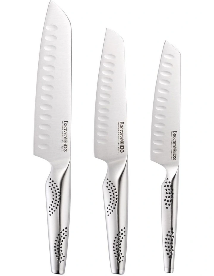 Baccarat iD3 3-Piece Santoku Knife Set image 1