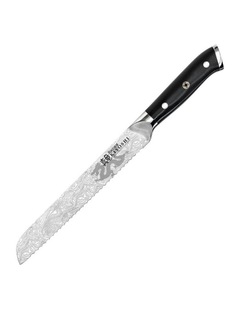 Baccarat Kiyoshi Bread Knife 20cm in Silver
