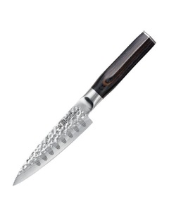 Baccarat Damashiro EMPEROR Utility Knife 12cm in Silver