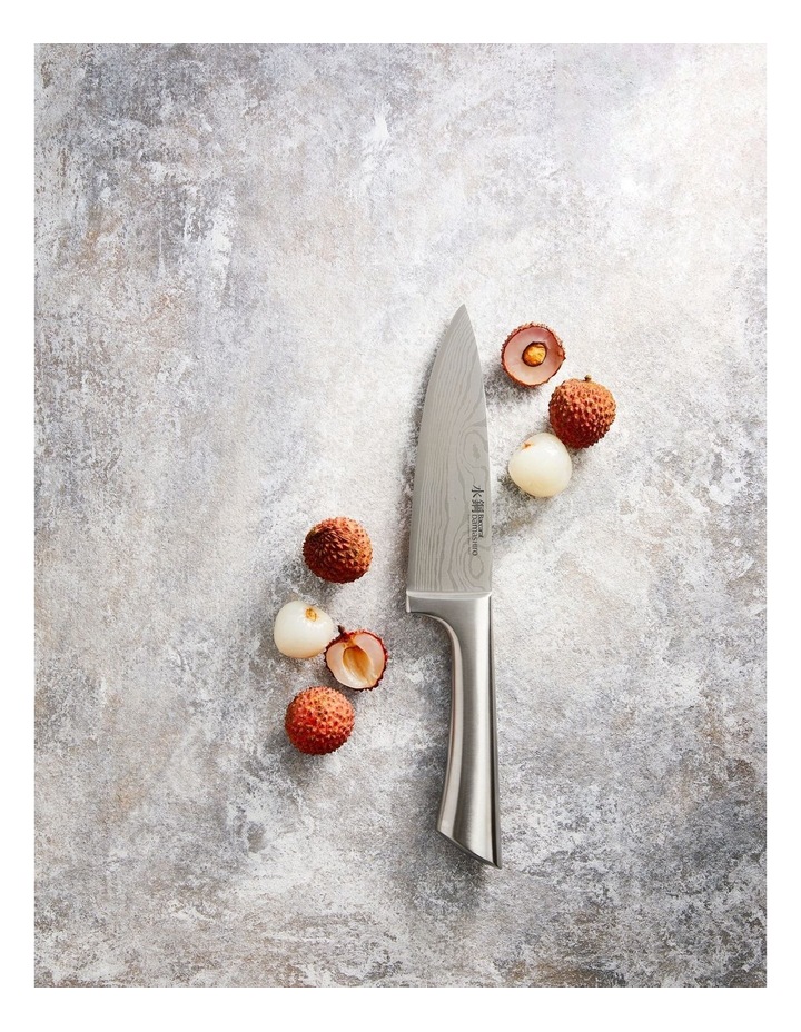 Baccarat Damashiro Mini Chef Knife 15cm in Silver image 2