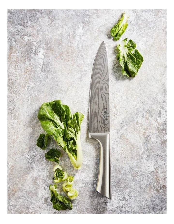 Baccarat Damashiro Chefs Knife 20cm in Silver image 2