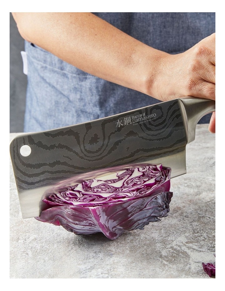 Baccarat Damashiro Cleaver 17cm in Silver image 3