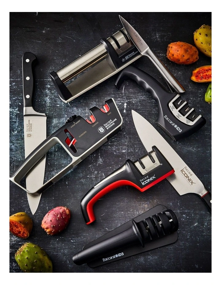 Baccarat iconiX Diamond 2-Step Knife Sharpenerin Black image 2