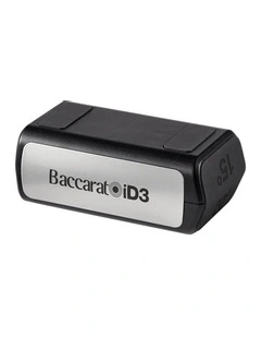 Baccarat iD3 Rolling Knife Sharpener in Black