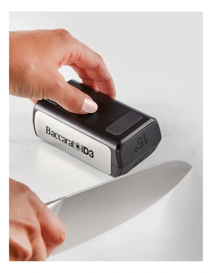 Baccarat iD3 Rolling Knife Sharpener in Black image 5