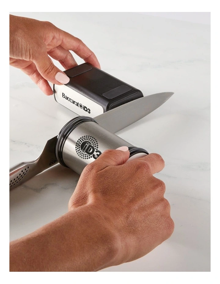 Baccarat iD3 Rolling Knife Sharpener in Black image 6