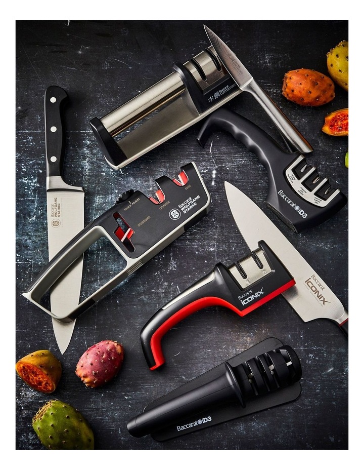 Baccarat Damashiro 2-Step Knife Sharpener in Black image 3