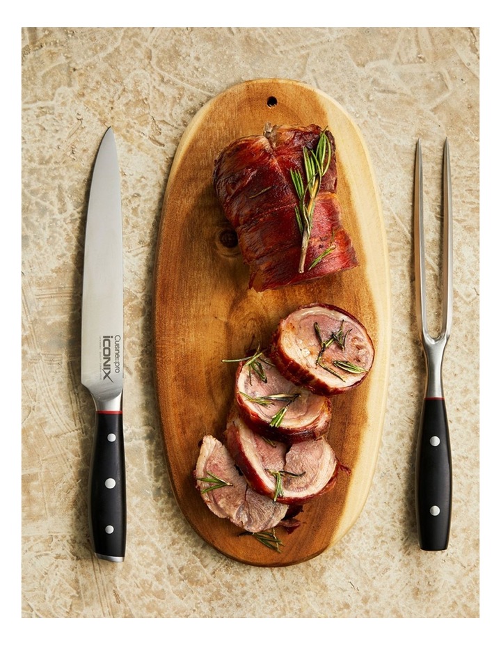 Baccarat iconiX Carving Knife Set in Silver image 4