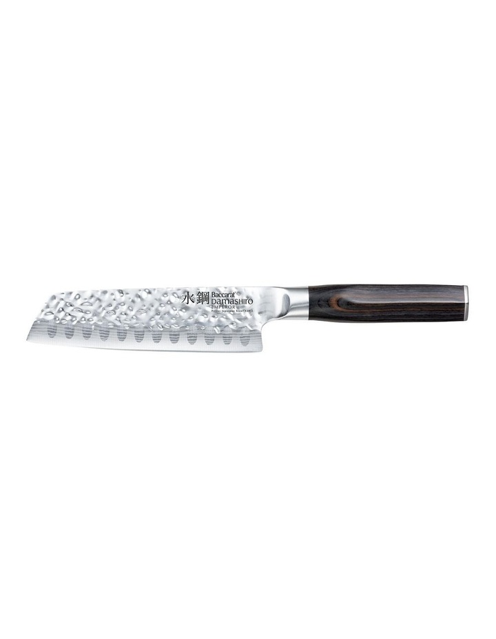 Baccarat Damashiro EMPEROR 3 Piece Santoku Knife Starter Setin Silver image 2