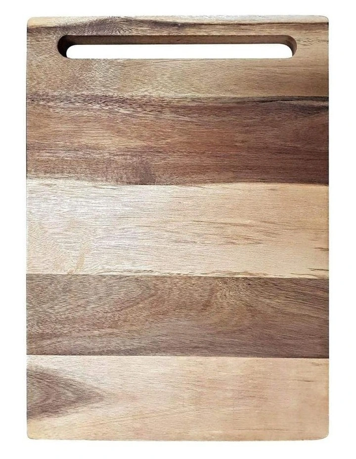 Baccarat Butchers Corner Acacia Rectangle Chopping Board 43cmin Beige image 1