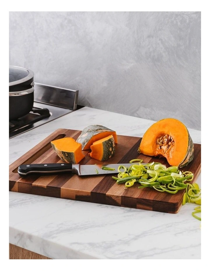 Baccarat Butchers Corner Acacia Rectangle Chopping Board 43cmin Beige image 4