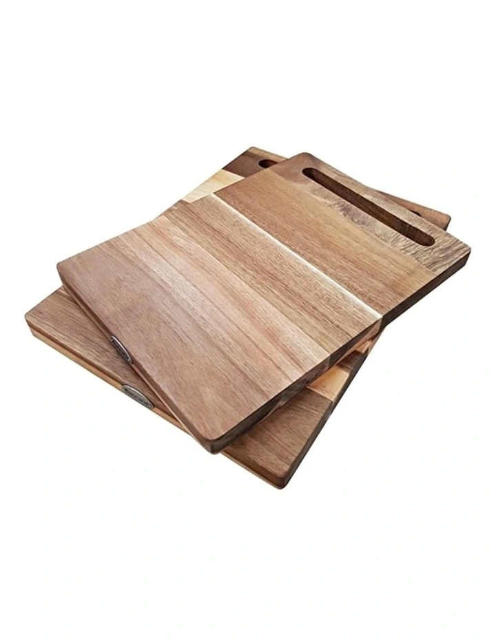 Baccarat Butchers Corner Acacia Rectangle Chopping Board 38cmin Beige image 3