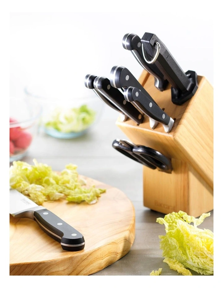 Baccarat Sabre Knife Block 9 Piece in Beige image 5