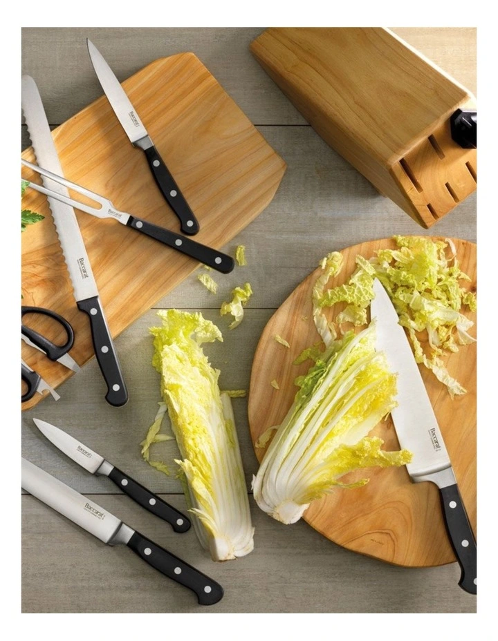 Baccarat Sabre Knife Block 9 Piece in Beige image 6