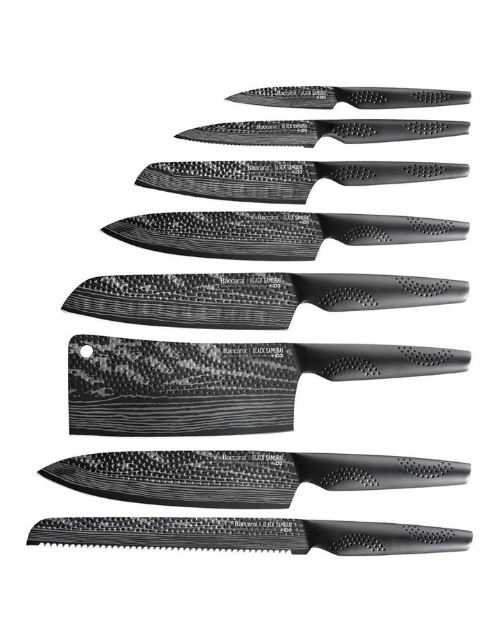 Baccarat iD3 Samurai Syo Knife 9 Piece in Black image 2