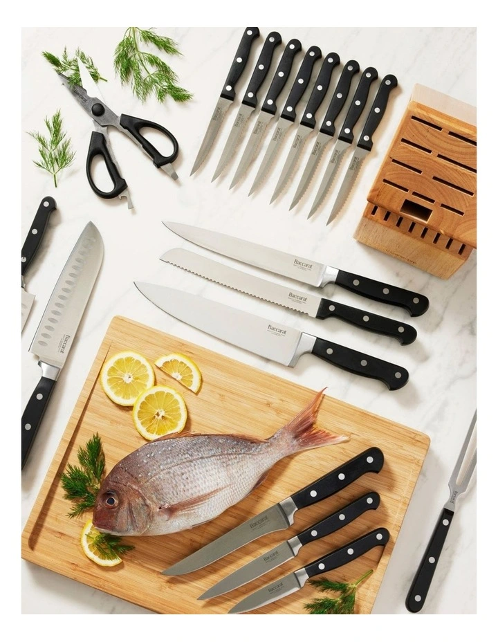 Baccarat Sabre 20 Piece Knife Block in Beige image 6