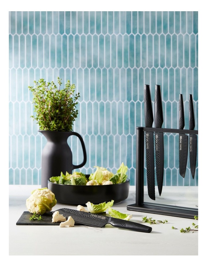 Baccarat iD3 SAMURAI Gozen 7 Piece Knife Block in Black image 2