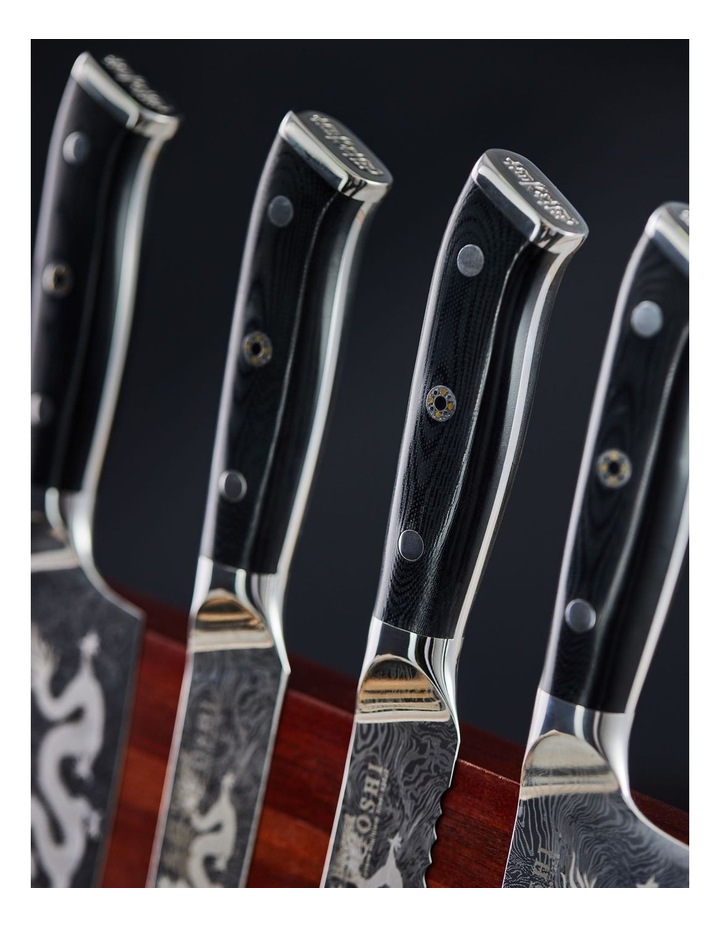 Baccarat KIYOSHI Kei 7 Piece Knife Block in Natural image 5