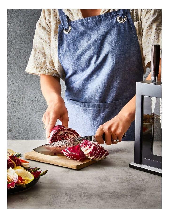 Baccarat Damashiro EMPEROR Hisa 6 Piece Knife Block in Black image 6