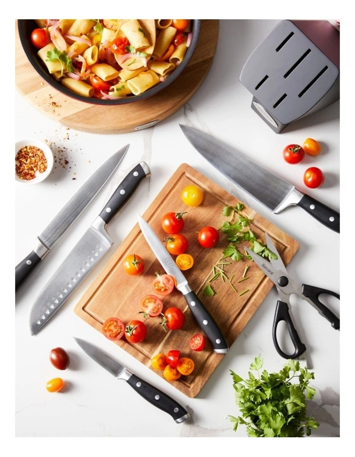 Baccarat Artisan Finster Knife Block 7 Piece in Black image 4