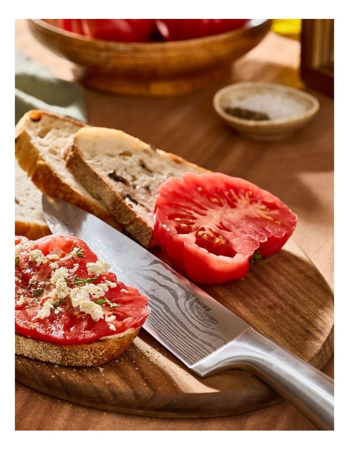 Baccarat Damashiro Katana Knife Block 9 Piece in Brown image 6