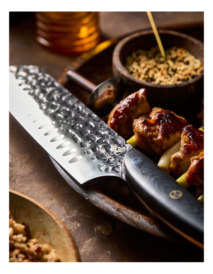 Baccarat KUROI KIBA Santoku Knife 18cm image 2