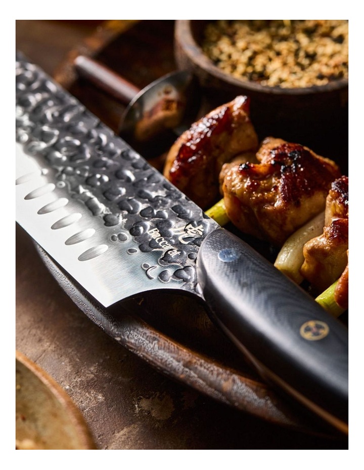Baccarat KUROI KIBA Santoku Knife 18cm image 5