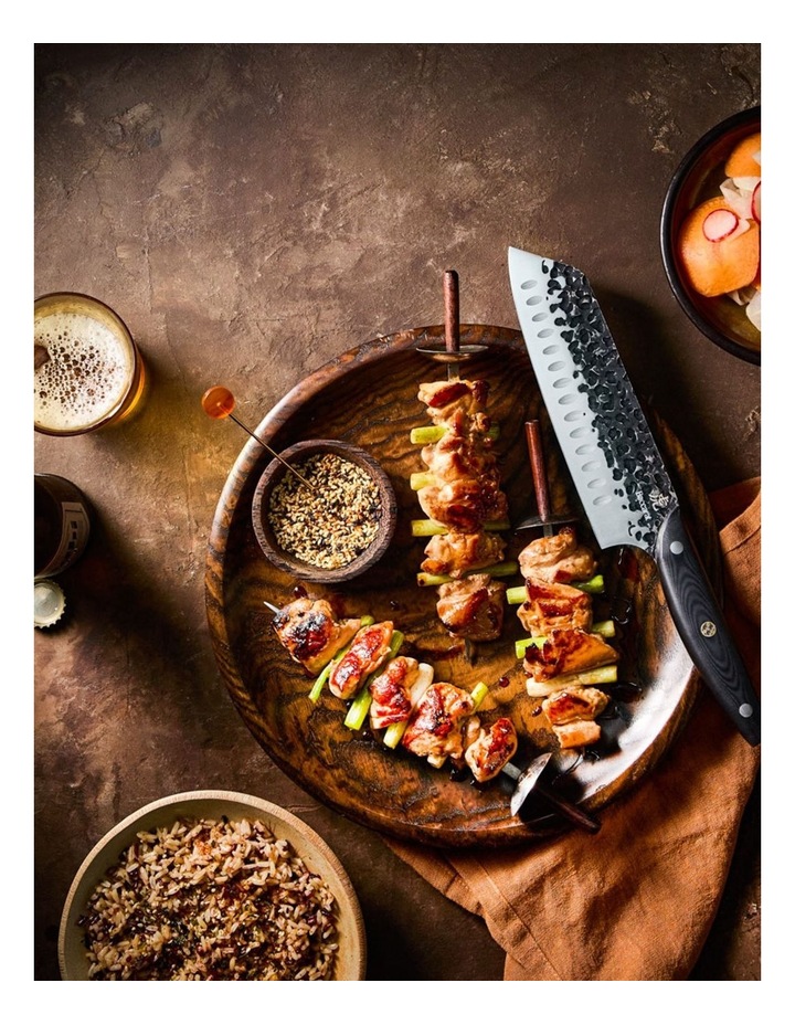 Baccarat KUROI KIBA Santoku Knife 18cm image 6