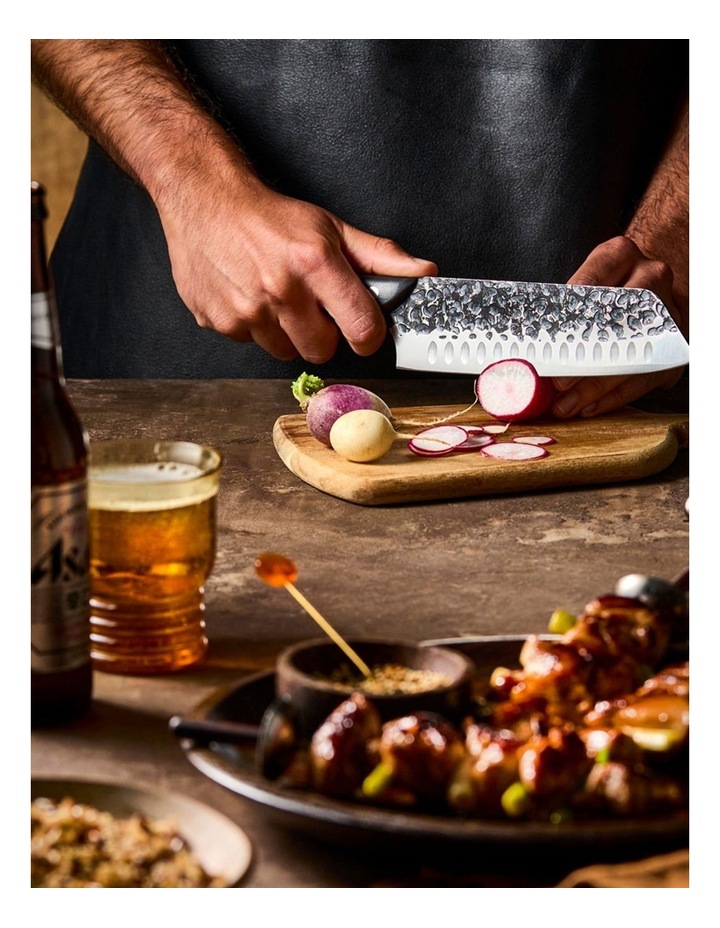 Baccarat KUROI KIBA Santoku Knife 18cm image 7