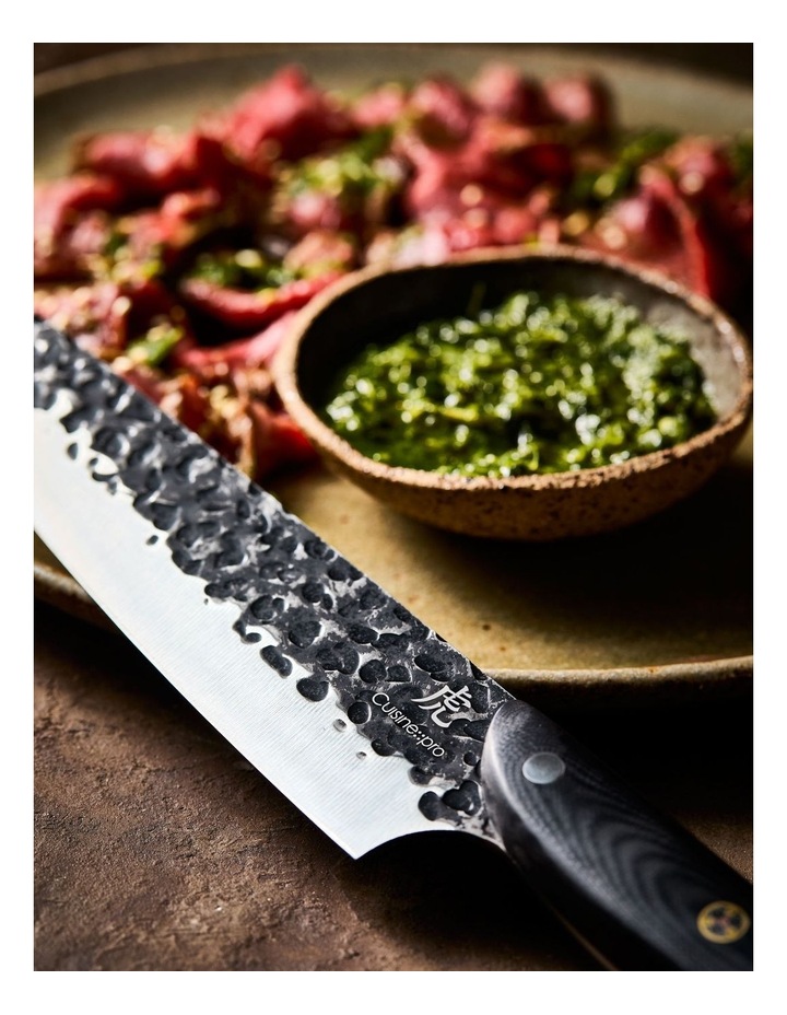 Baccarat KUROI KIBA Chefs Knife 20cm in Black image 2