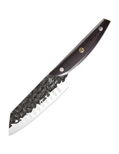 Baccarat KUROI KIBA Santoku Knife 14cm in Black