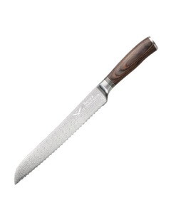 Baccarat Le Connoisseur Bread Knife 22cm in Brown