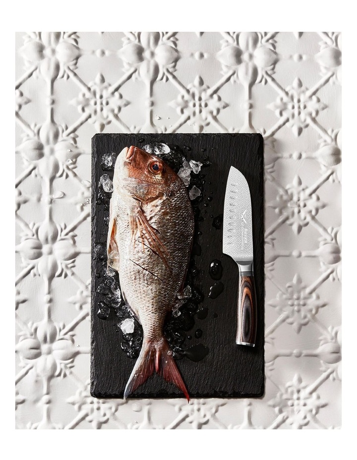 Baccarat Le Connoisseur Santoku Knife 14cm in Brown image 5