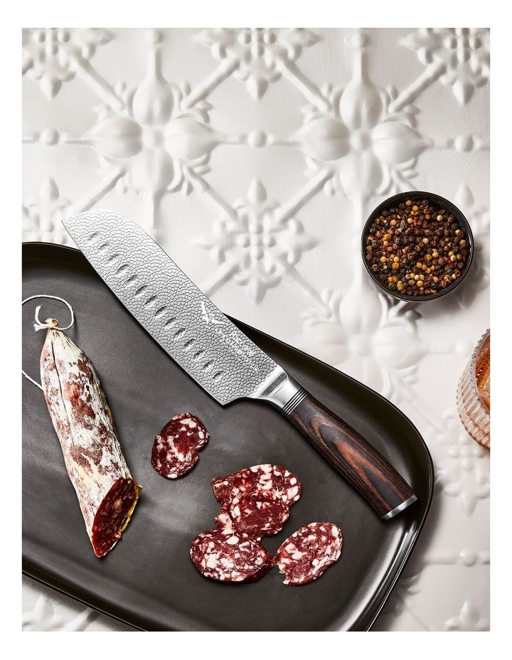 Baccarat Le Connoisseur Santoku Knife 18cm in Brown image 5