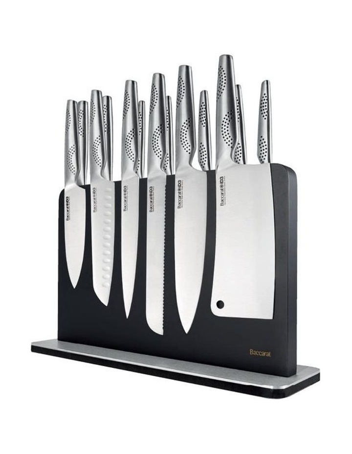 Baccarat iD3 Kachi Knife Block 14 Piece in Black image 1