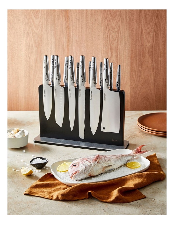 Baccarat iD3 Kachi Knife Block 14 Piece in Black image 2