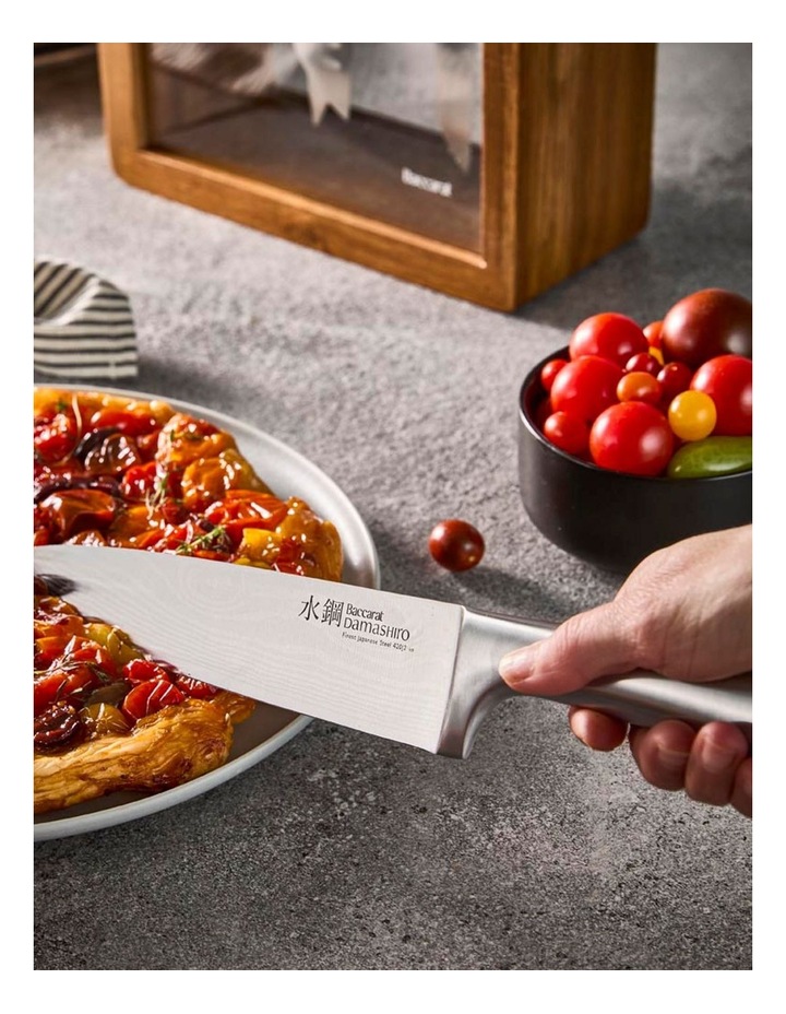 Baccarat Damashiro Hiryu Knife Block 10 Piece in Brown image 4