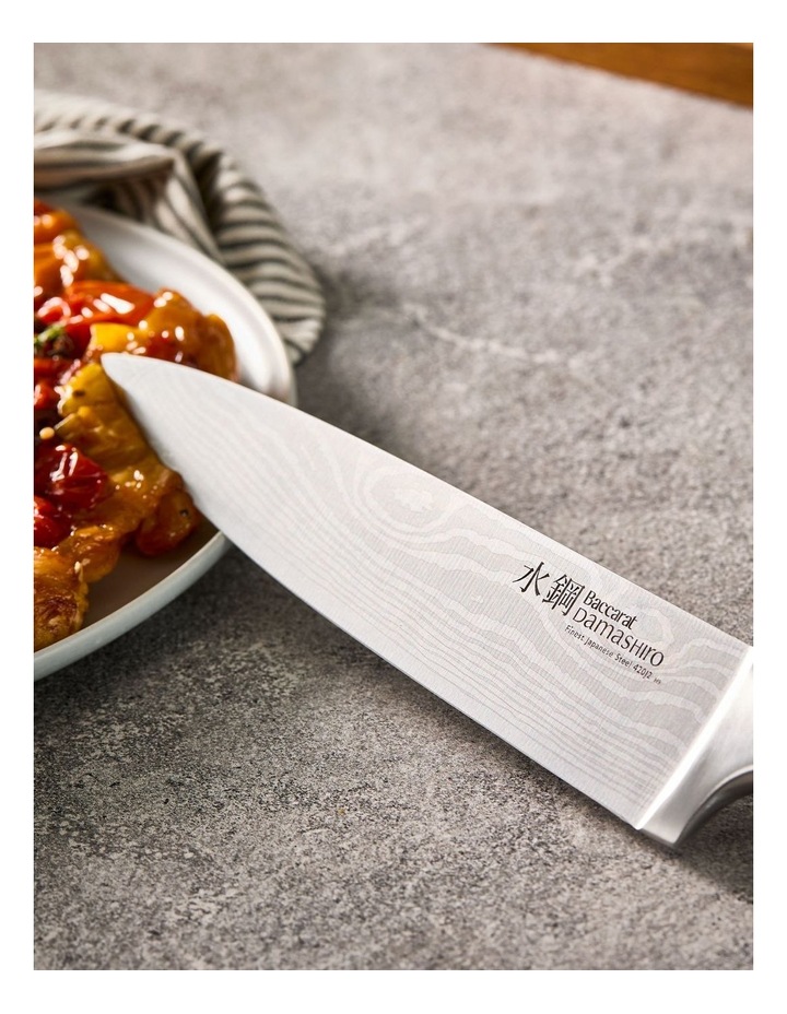 Baccarat Damashiro Hiryu Knife Block 10 Piece in Brown image 5