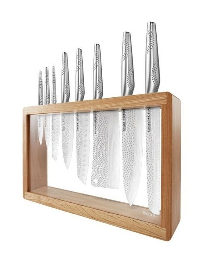 Baccarat iD3 Samurai Sora Knife Block 9 Piece in Brown image 1
