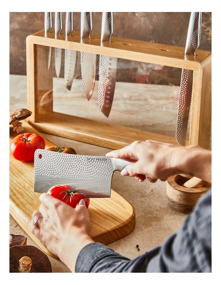 Baccarat iD3 Samurai Sora Knife Block 9 Piece in Brown image 3