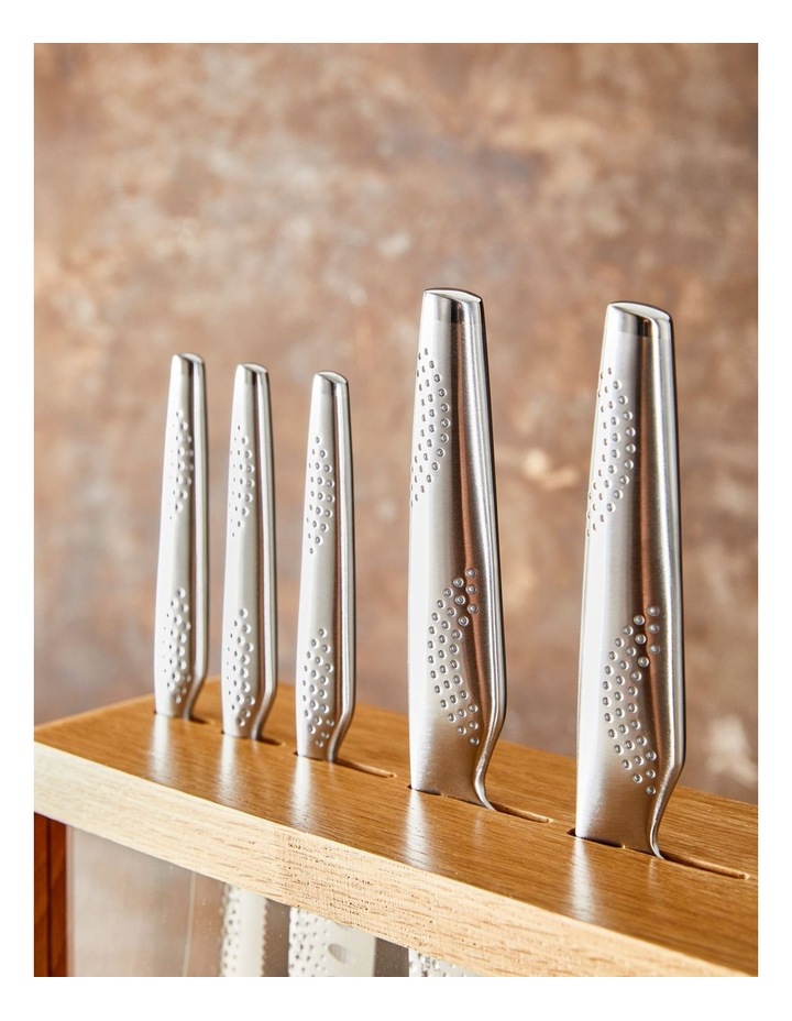 Baccarat iD3 Samurai Sora Knife Block 9 Piece in Brown image 4