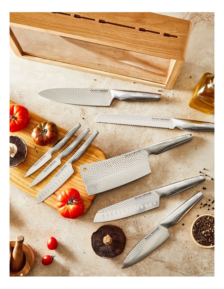 Baccarat iD3 Samurai Sora Knife Block 9 Piece in Brown image 5