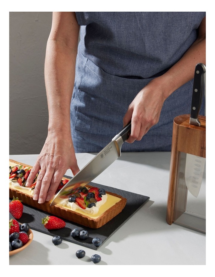 Baccarat Wolfgang Starke Klar Knife Block 7 Piece in Brown image 4