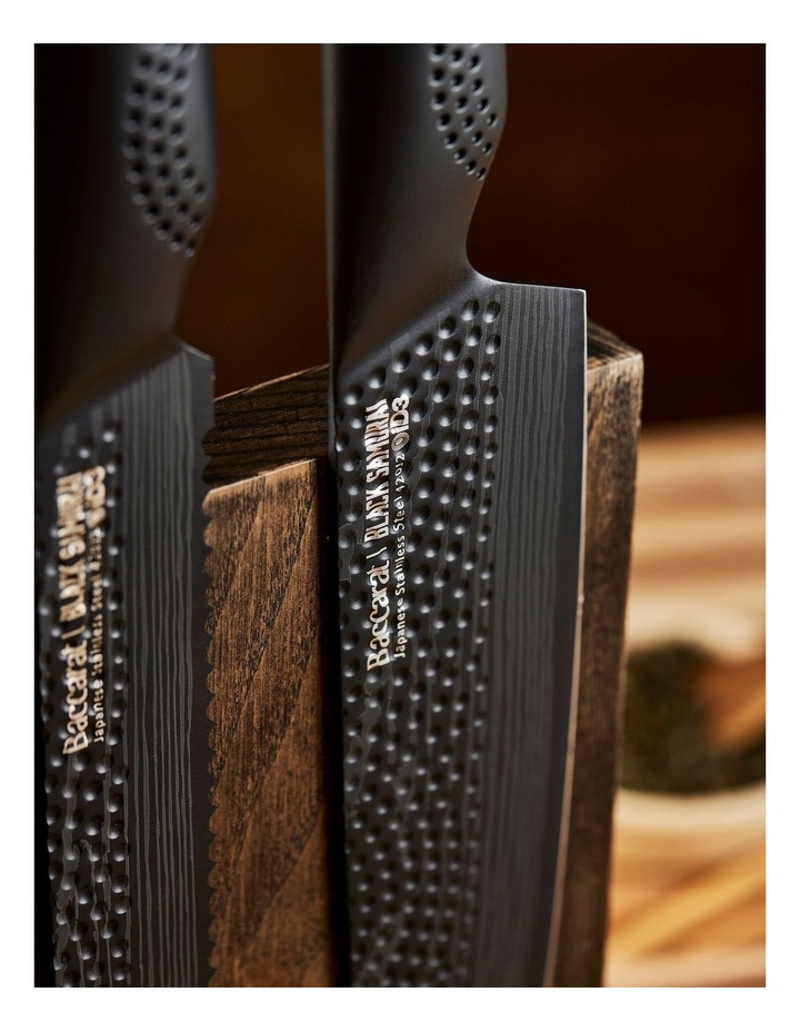 Baccarat iD3 Samurai Ona Knife Block 5 Piece in Brown image 5