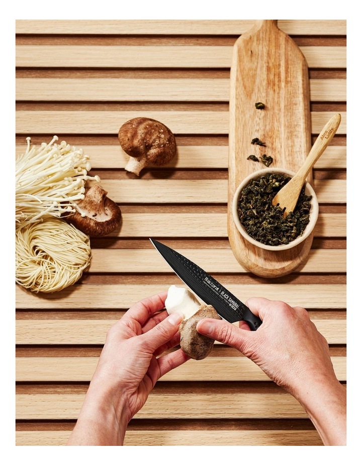 Baccarat iD3 Samurai Ona Knife Block 5 Piece in Brown image 6