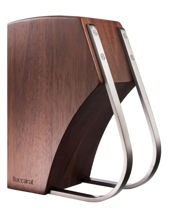 Baccarat iconiX Holz Knife Block 6 Piece in Brown image 4