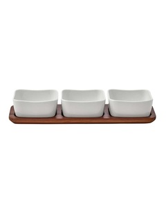 Alex Liddy Classic Serving Bowls With Tray